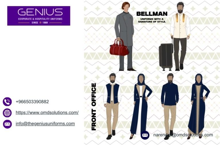 Professional Chef Uniforms Saudi Arabia | Thegeniusuniforms.com
