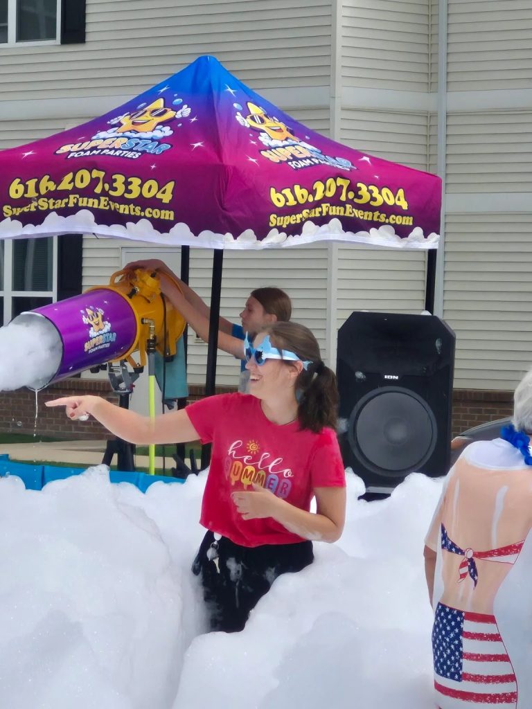 Unforgettable Foam Parties for Kids in Michigan Unforgettable Foam Parties for Kids in Michigan