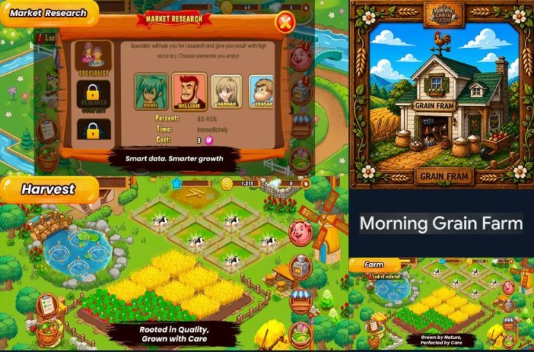 Grain Farm Game: Grow Crops, Expand Your Village Farm Grain Farm Game: Grow Crops, Expand Your Village Farm